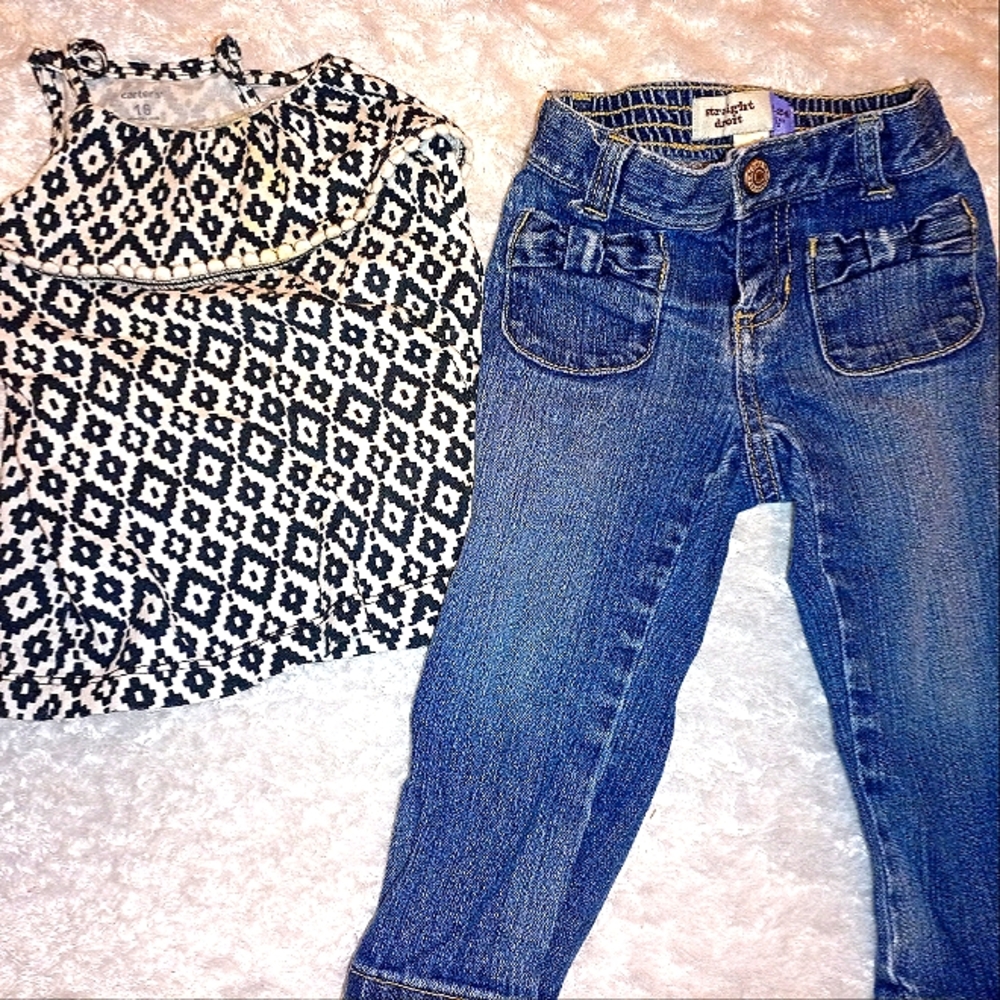 Old Navy Jean Outfit 18 month